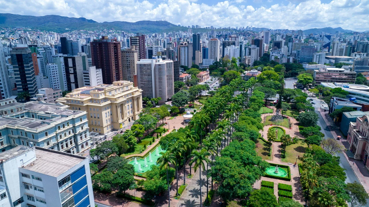 Ambiente urbano em Minas Gerais
